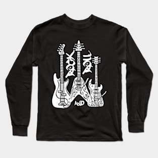 Rock and roll, electric guitars, music lover. Long Sleeve T-Shirt